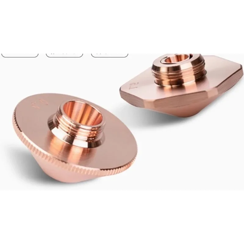Laser Cutting Nozzle Single Double Layer Copper Nozzle Welding 1.5 Nozzle High Quality  Machin 1pcs