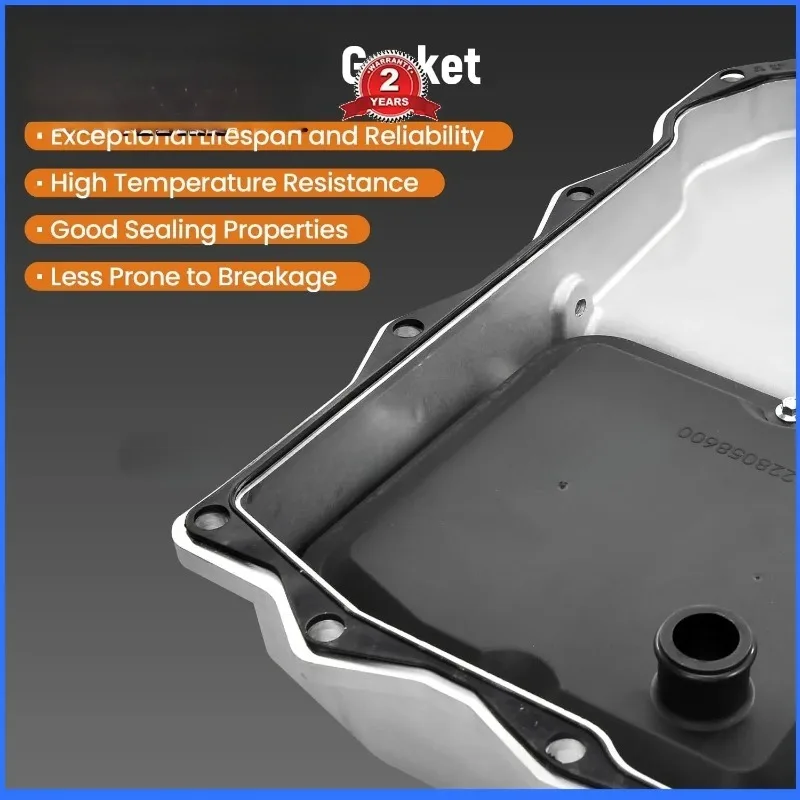 228053000 Aluminum Transmission Oil Pan w/Filter for Challenger Charger 2015-2022 for 1500 2013-2022 5.7L 3.0L