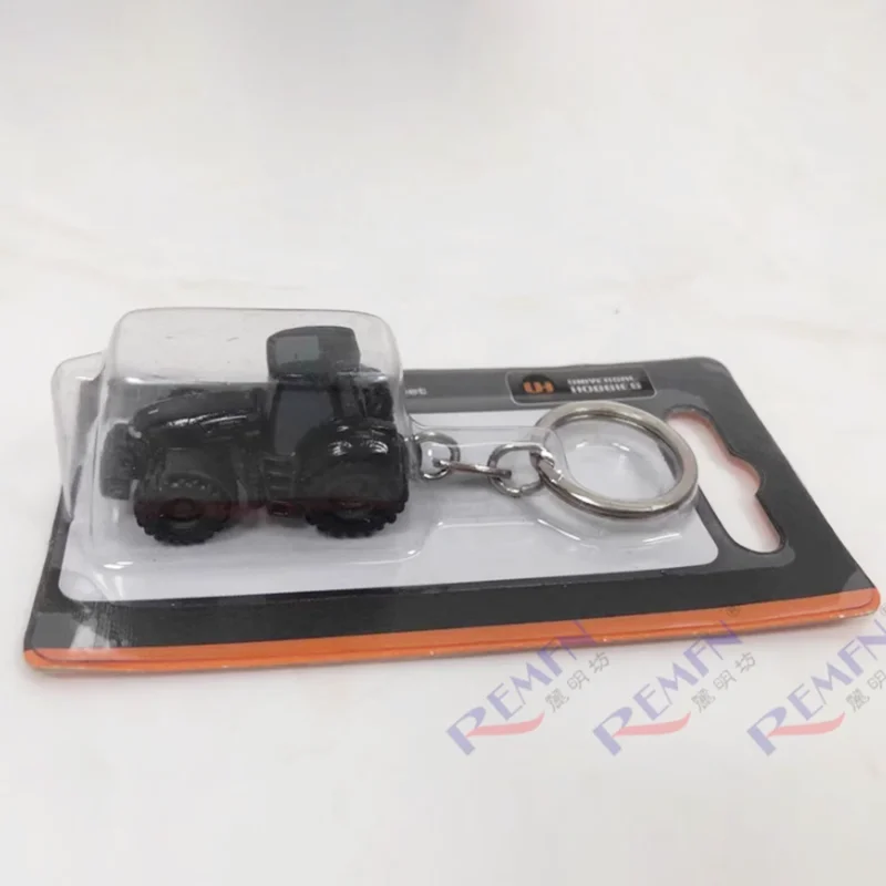 Diecast 1:128 Scale UH5800 Keychain Alloy Tractor Agricultural Vehicle Model Finished Product Simulation Toy Static Model