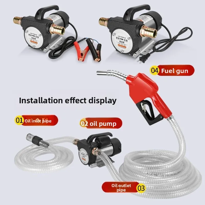 Refueling tool, pump stop self sealing self-priming pump, multifunctional oil extraction pump, durable and sturdy