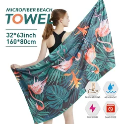 Big Beach Towels Microfiber Beach Towels Quick Dry Towel Sand Cloud Beach Towels Aldults Pool Towel for Travel Swimmers（S7）