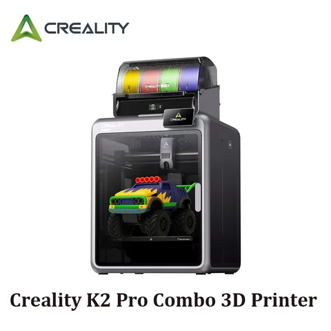 Combinación de impresora 3D Creality k2 Pro, con velocidad de impresión ultraalta y tamaño de impresión ultragrande
