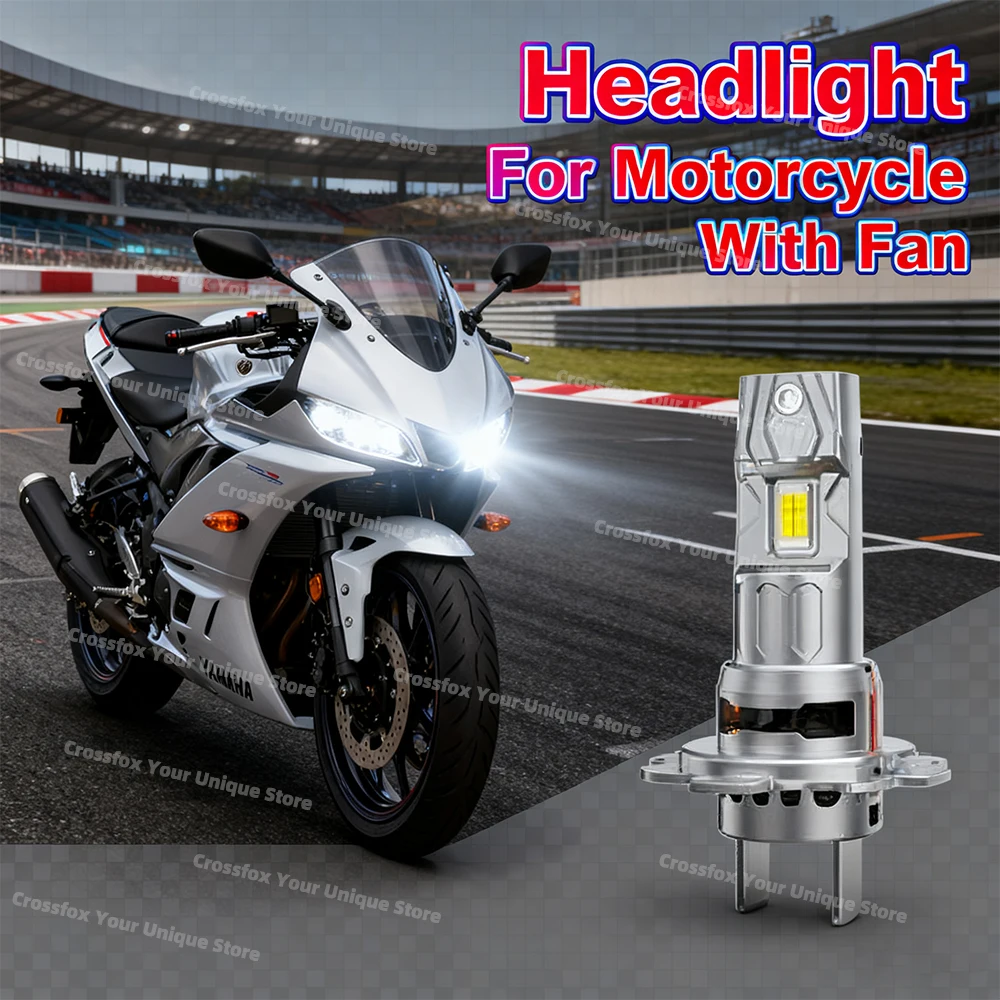 

1PC LED H4 H7 H11 Moto Motorcycle Headlight Bulb For Yamaha Kawasaki Ducati KTM Honda BMW Suzuki Triumph Can-Am Aprilia Piaggio