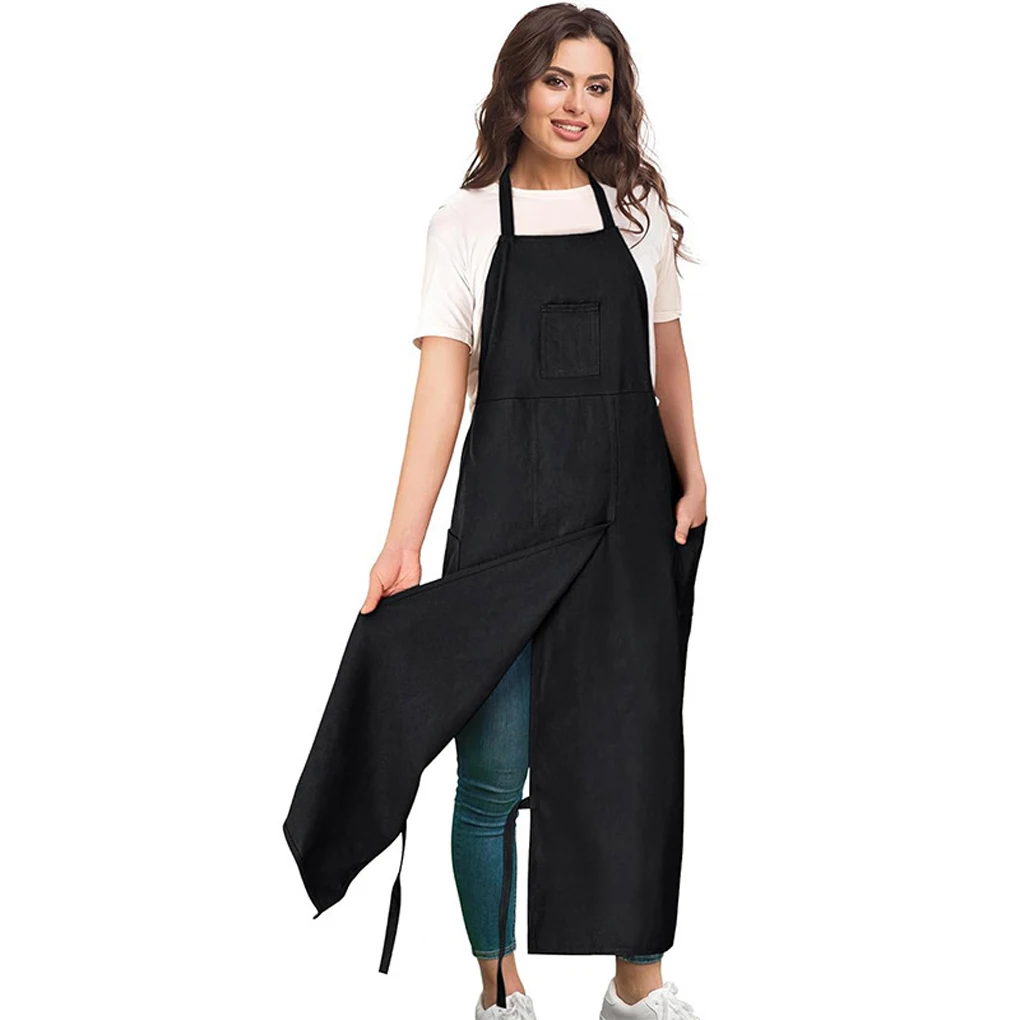 2026 New Full Coverage Pottery Apron Split Leg Cotton Canvas Potter’s & Ceramics Aprons with Pockets for Women & Men