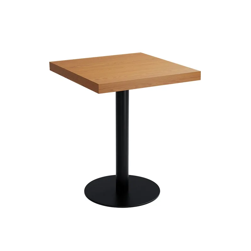 Café, Milchteeladen, Dessertladen-Tisch- und Stuhlkombination, Internet-Promi-Esszimmerstuhl aus massivem Holz im japanischen Stil