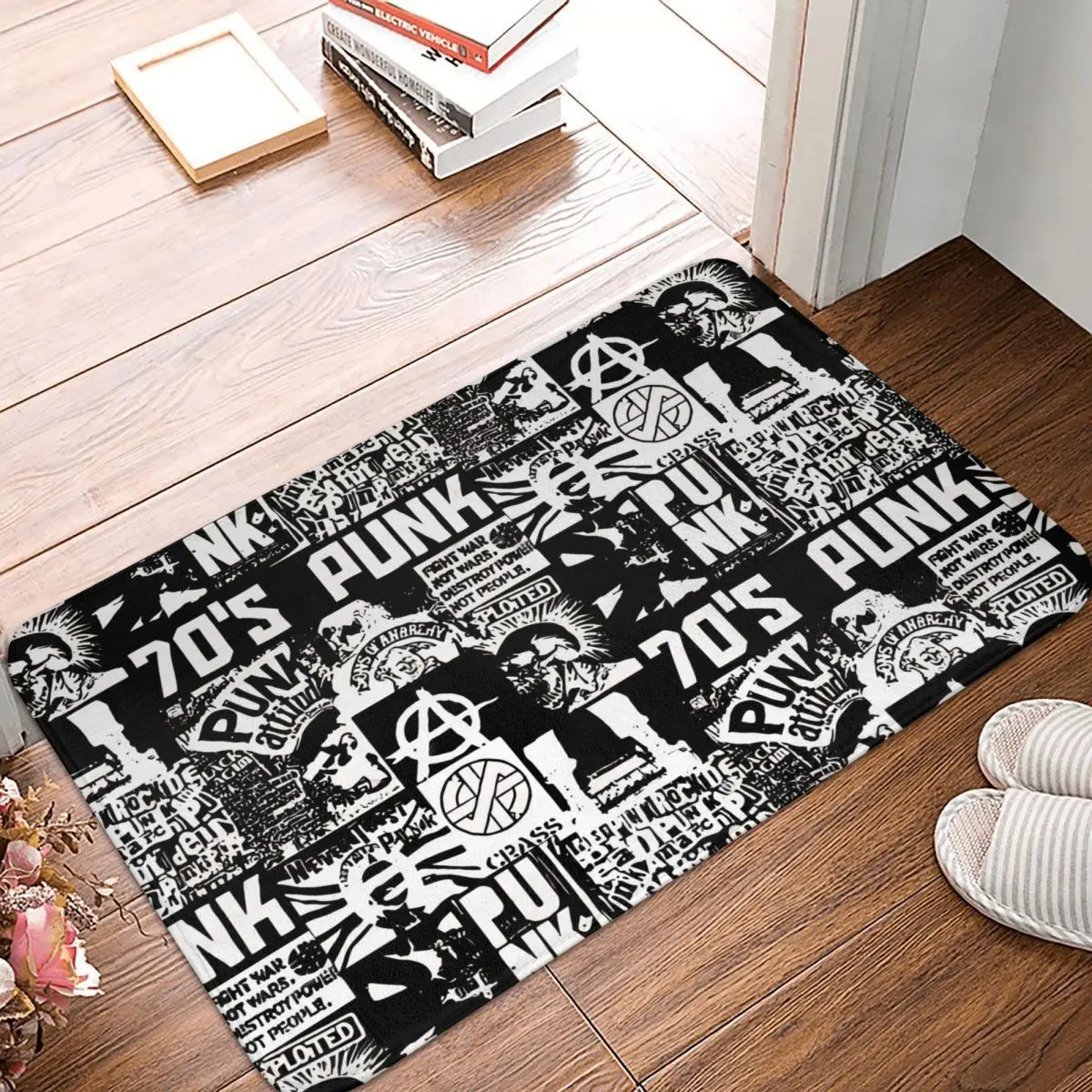 Music Bath Non-Slip Carpet Alternative Music ART Living Room Mat Entrance Door Doormat Home Decoration Rug