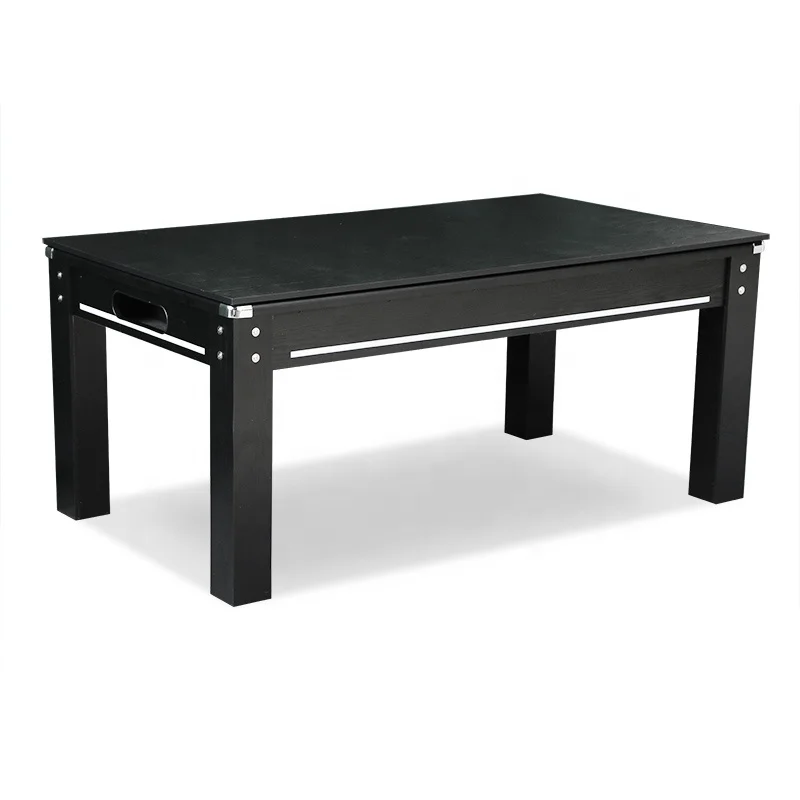 Customize Indoor Furniture Style Multi Functions 2 in 1 Billiard Pool Table with Dinning Top Billiard Table