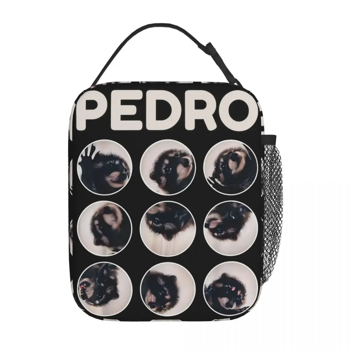 Pedro Racoon Dance Popular Internet Meme Insulated Lunch Bag for Men Women Food Container Portable Cooler Thermal Lunch Boxes