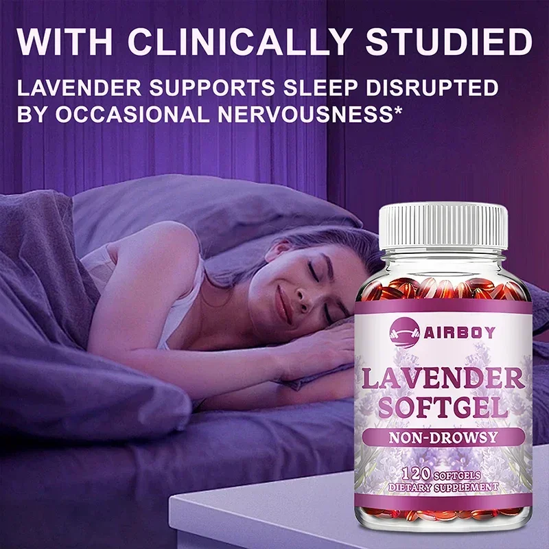 Lavender - Nighttime Sleep Aid That Helps Relieve Fatigue and Migraines and Improves Insomnia