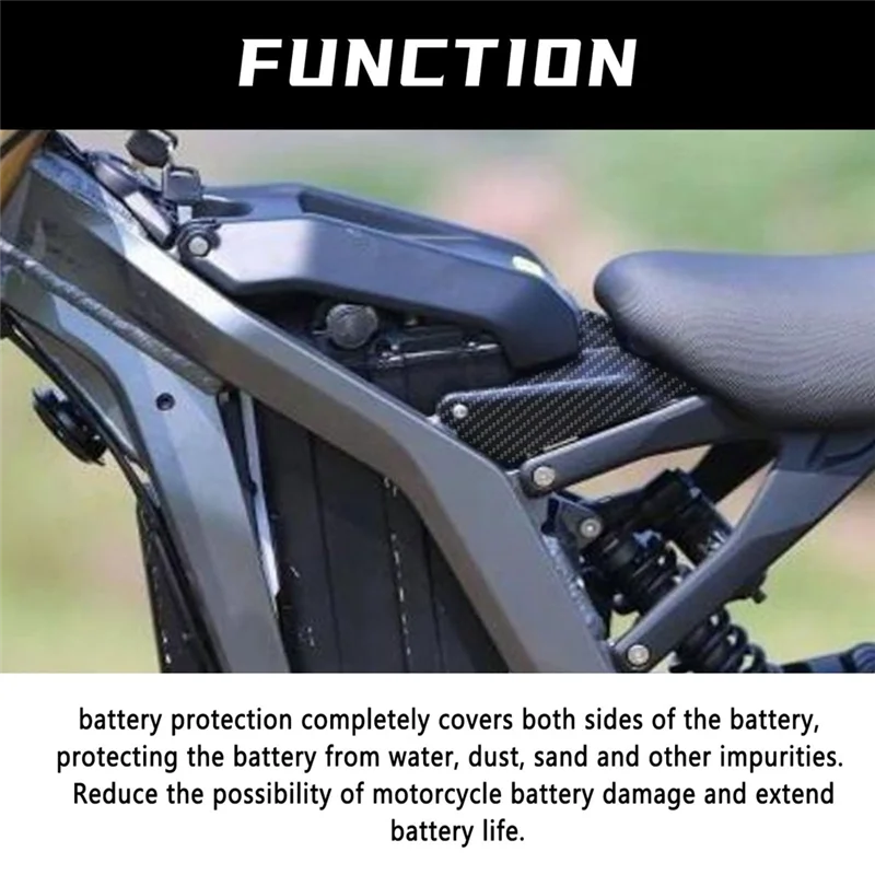 

Trending Battery Lock Cover Battery Compartment Protect For Surron Light Bee X/S X160 X260 Electric Dirt Bike Parts