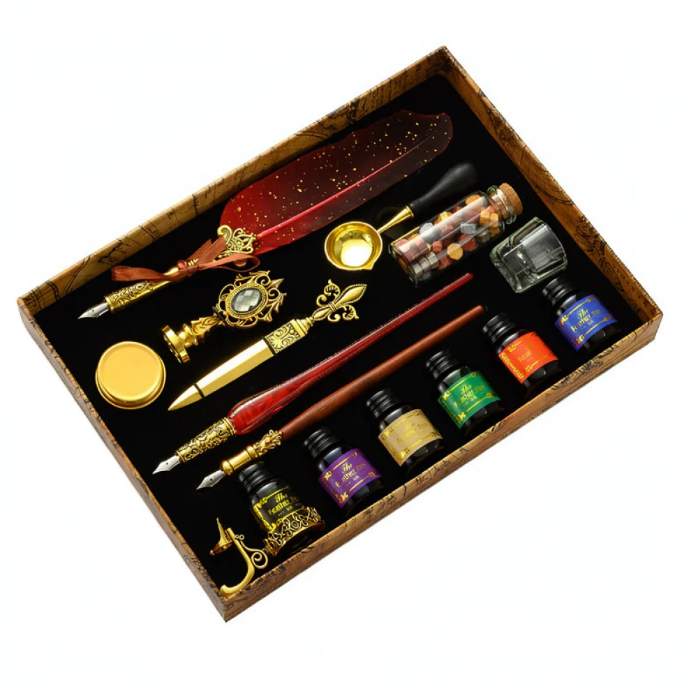 Классический набор перьевых ру – обзор и цена Calligraphy Pen Set