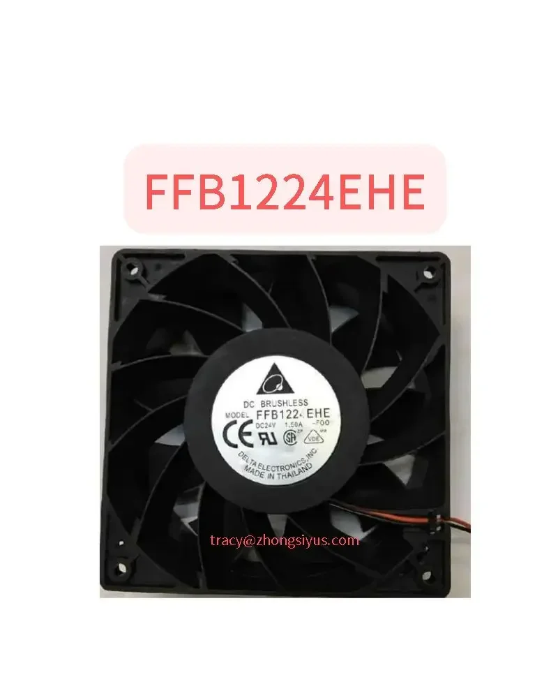 

The new original FFB1224EHE 24V 1.5A violence fan 12038 cooling fan large air volume size 120 * 120 * 38mm