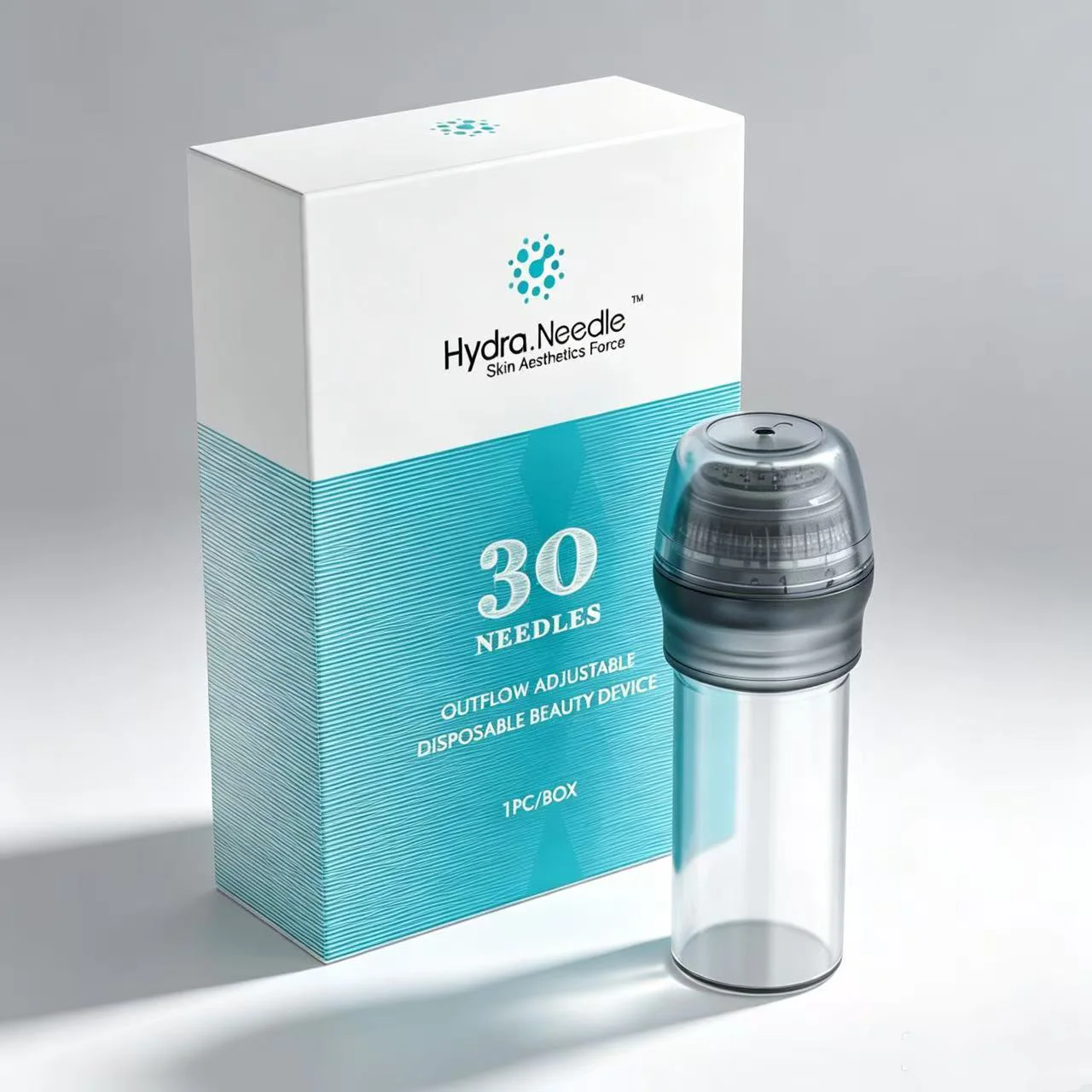 Reusable Hydrating Microneedle Skin Stamp Featuring 64 Micro-needles for Serum Delivery in Skincare Routines for Skincare Tool