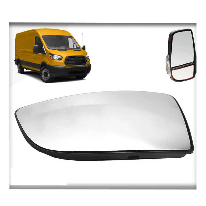 

LEFT PASSENGER BACK PLATE LOWER DOOR WING MIRROR GLASS FOR FORD TRANSIT MK8