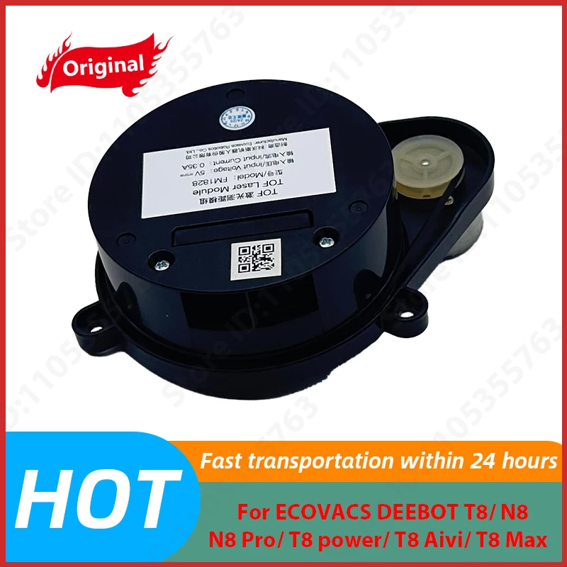 

Original Laser Distance Sensor LDS FM1828 For ECOVACS DEEBOT T8/ N8/ N8 Pro/ T8 power/ T8 Aivi/ T8 Max Robot Vacuum Accessories