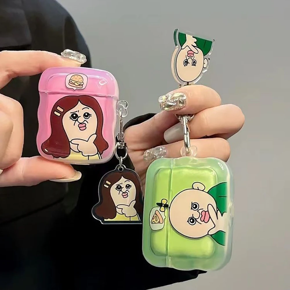 Забавный Ccartoon Bang Tang Tangs Airpods защитный чехол для наушников Airpods 1 2 3 Pro Pro2
