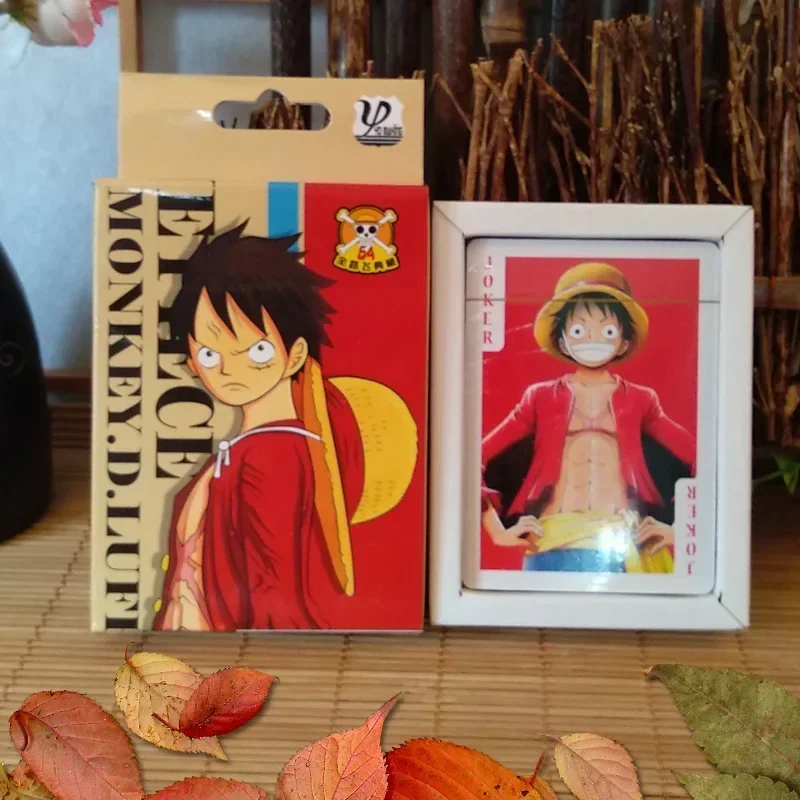 54 Sheet Different Patterns One Piece Dragon Ball Playing Cards Anime Game Cartoon Peripheral Card Photos Toys Fans Gifts