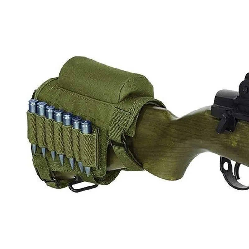 Outdoor hunting tactical holster cheek 98k pull bolt rear butt hang bullet bag hunting gun bag accessory bag