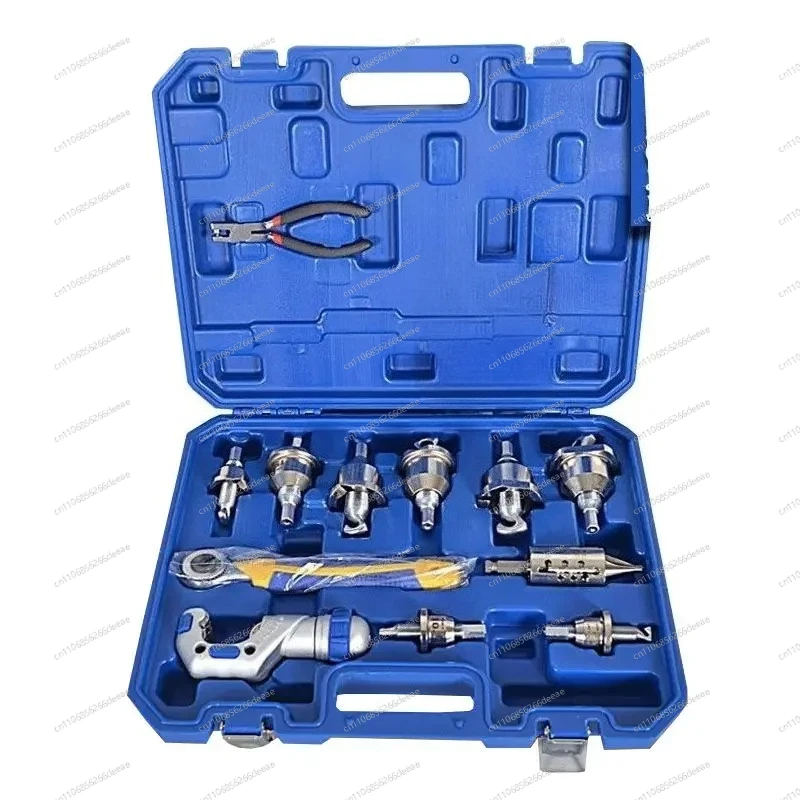 T800 Copper Tube T-hole Puller Reducer Welding Hard Copper Material Durable Refrigeration Tool Tee-extractor Sets