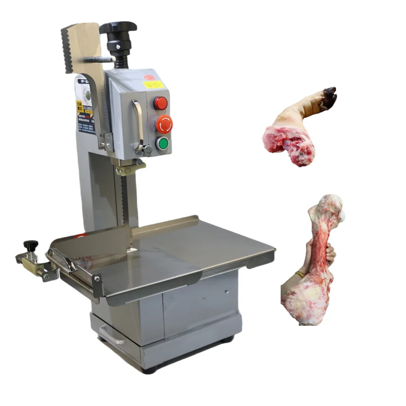 

High quality large band saw meat bone cutting saw machine for cutting meat chops beef bone leg frozen fish