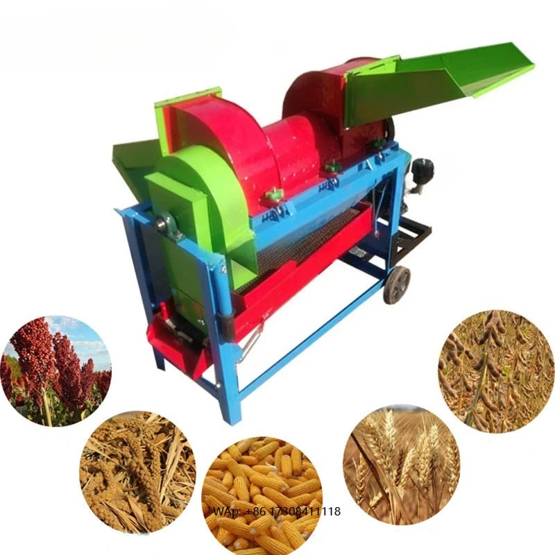 

Efficient and easy to operate millet sheller rice thresher