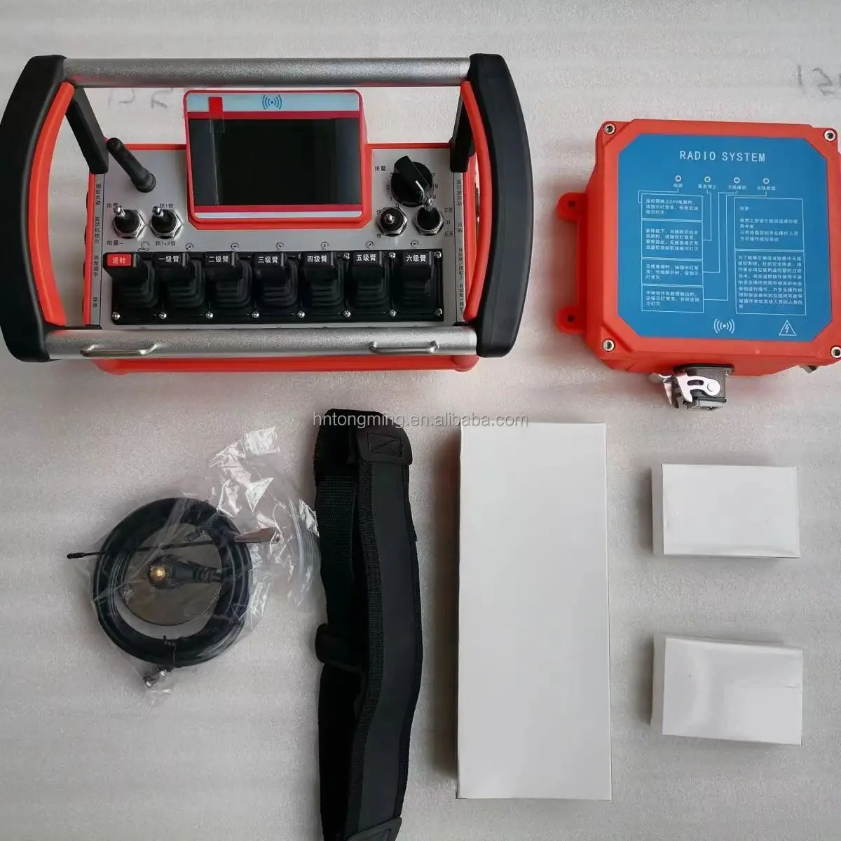 SANYI 6 Arm Remote Control Complete Set New Condition for Cement Concrete Pump Truck