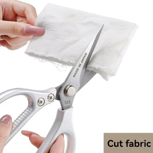 8,5 -Zoll -Schere aus Edelstahl mit Aluminiumlegierung - perfekt zum Schneiden von Hühnerknochen, Fleisch, Fisch Hauptverkäufe rostfreier Taschentücher - №1