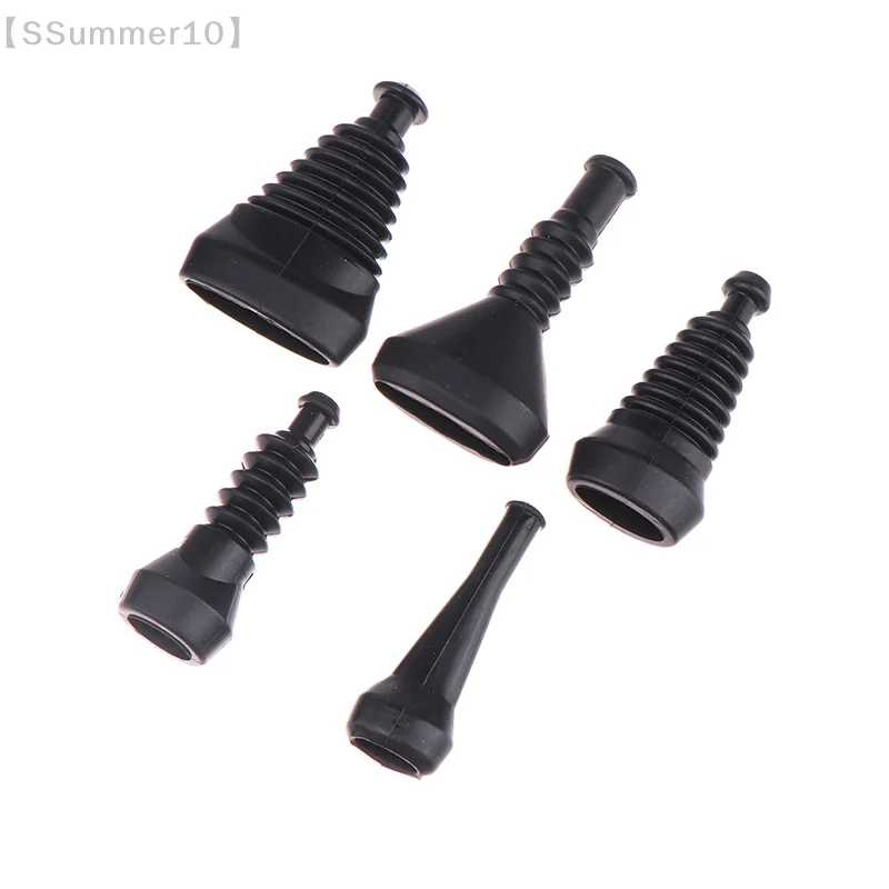 【SSummer10】【xxx】5 PCS 2/3/4/5 Pin Waterproof Automotive Wire Cover Rubber Boot Cap For Connector Series【SS】