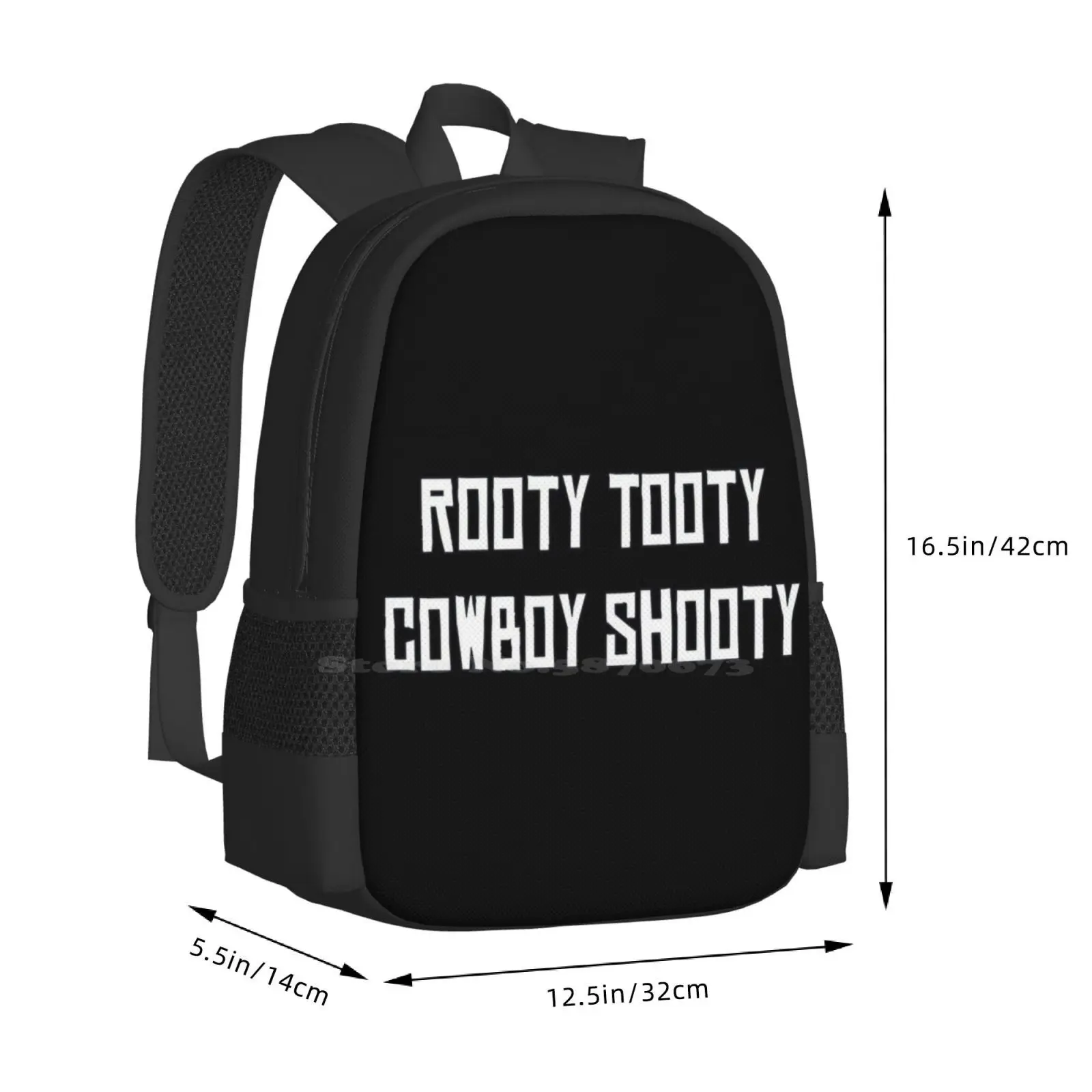 Rooty tooty กระเป๋าเป้สะพายหลังคาวบอย shooty สำหรับนักเรียนโรงเรียนกระเป๋าเดินทางแล็ปท็อป Redemption 2 Rdr2 rooty tooty COWBOY shooty Arthur