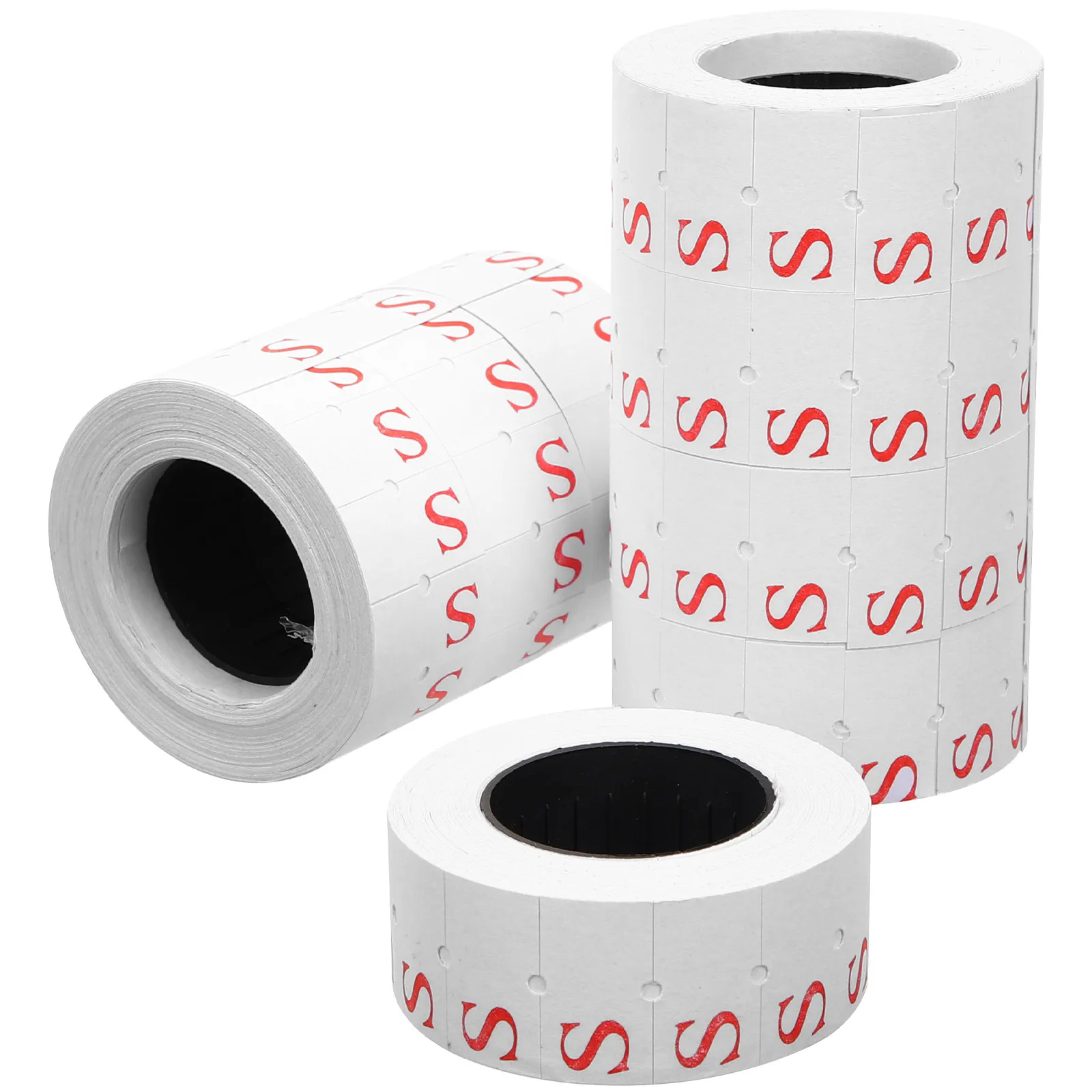 

10 рулонов самоклеящихся этикеток для одежды, 500 этикеток на рулон, размеры S, M, L, XL, XXL, яркие, привлекательные этикетки для рубашек и свитеров