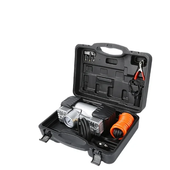 Portable and Convenient On-board Duplex Car Inflator Pump Quick Filling Tire Inflating Kit air Pump
