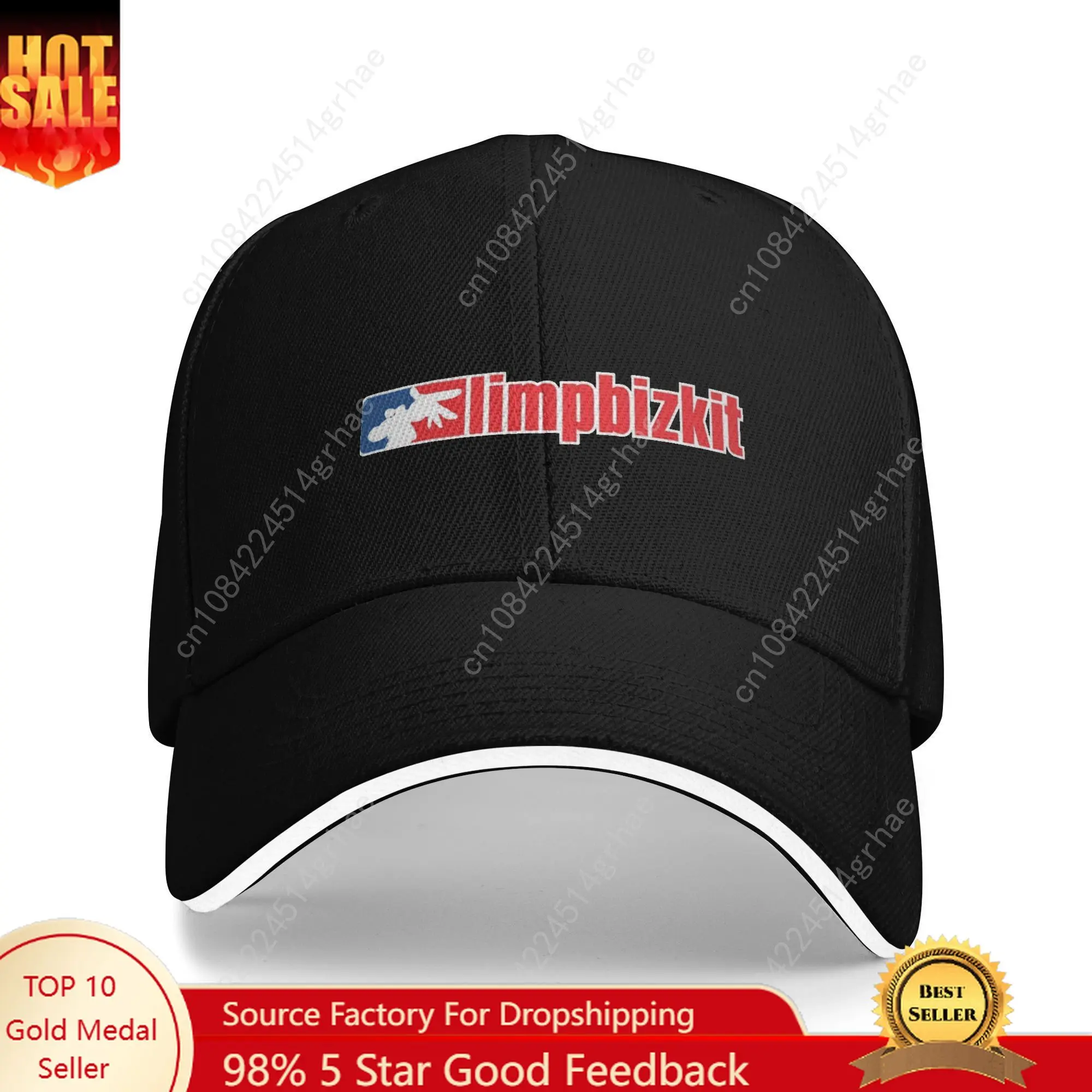 

Limp Bizkit Casual Baseball Cap Rapcore Logo Outdoor Gym Trucker Hat Spring Sunscreen Unisex-Teens Stylish Baseball Caps