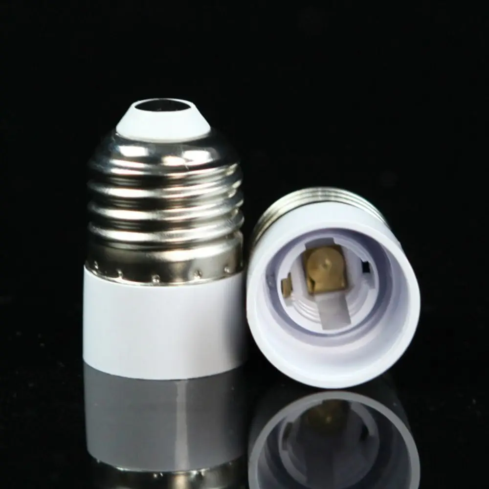 E27 Male to E14 B22 GU10 E40 Female Lamp Holder Converter Durable Multiple Models Socket Adapter Heat-resistant