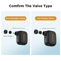 AIRBANK Pocket SE Mini pompe électrique Portable pour vélo sans fil pneu Presta Schrader Valve vélo accessoires charge rapide 6