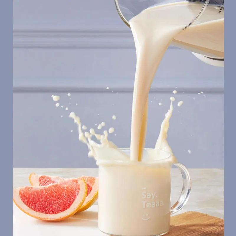 Wall breaking machine, household soy milk maker, quiet, low-noise, residue free complementary food cooking machine