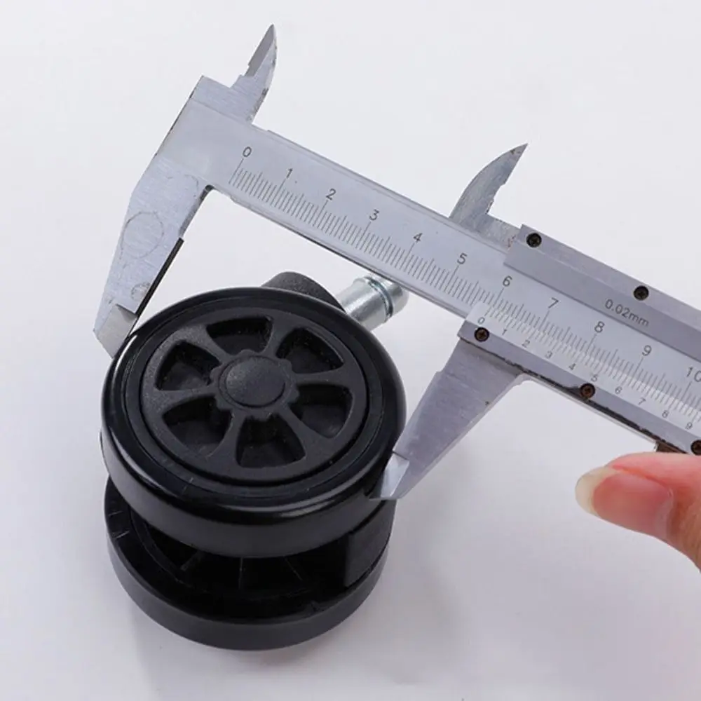 Hochwertige, leise, um 360 Grad drehbare, verschleißfeste, glatte Gepäckräder, robuste, abnehmbare Möbelrollen für Trolleys