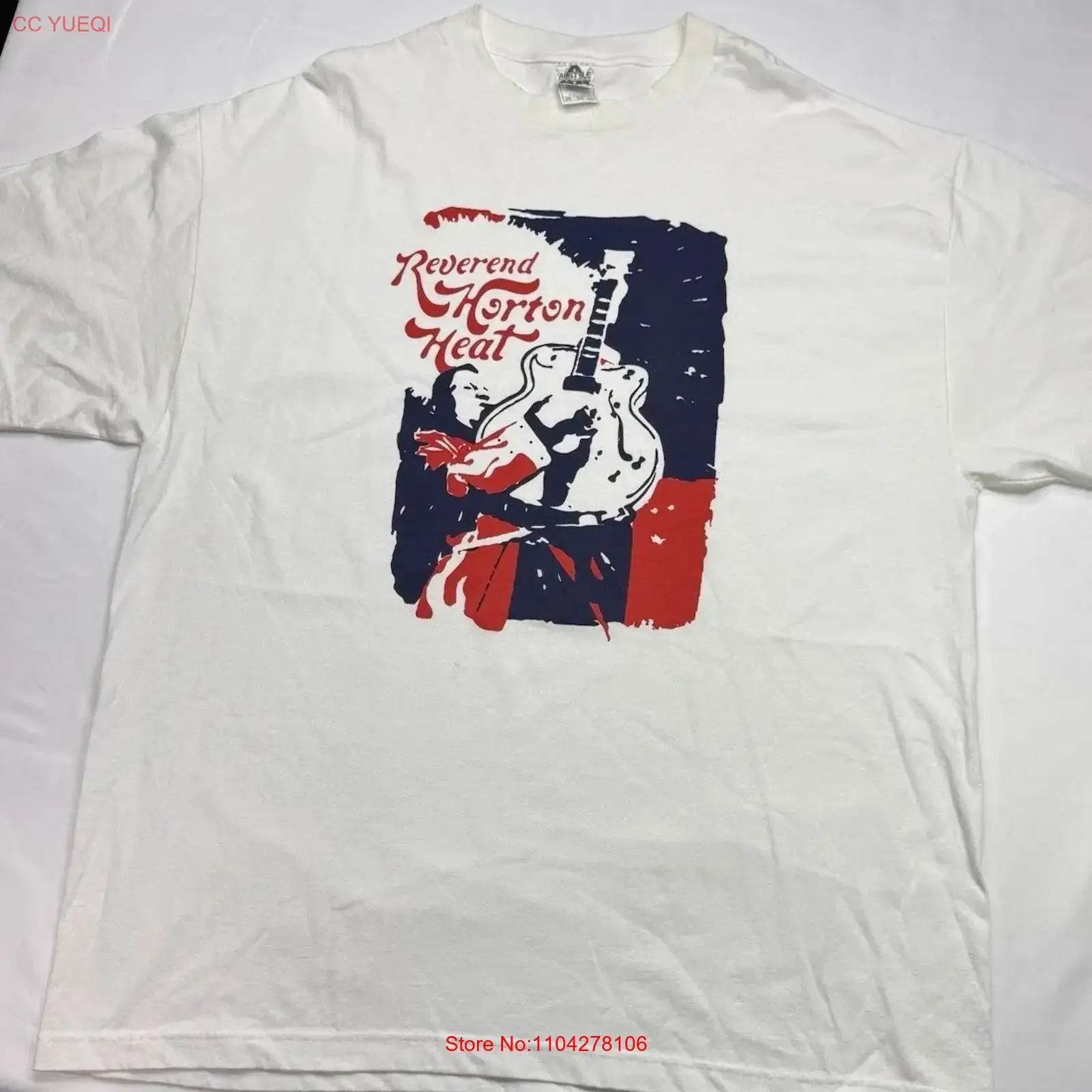 Vintage The Reverend Horton Heat s T Shirt Alstyle tag Size 2XL 33L X 50W vintage Washed streetwear Stylish homme