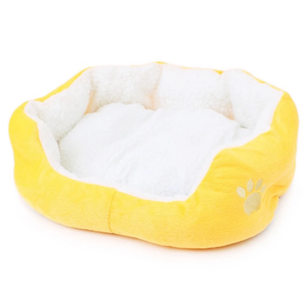

50 40CM Pet Dog Warm House Soft Lamb Cashmere Machine Washable Bed for Dog Cat Pig House Waterproof Non