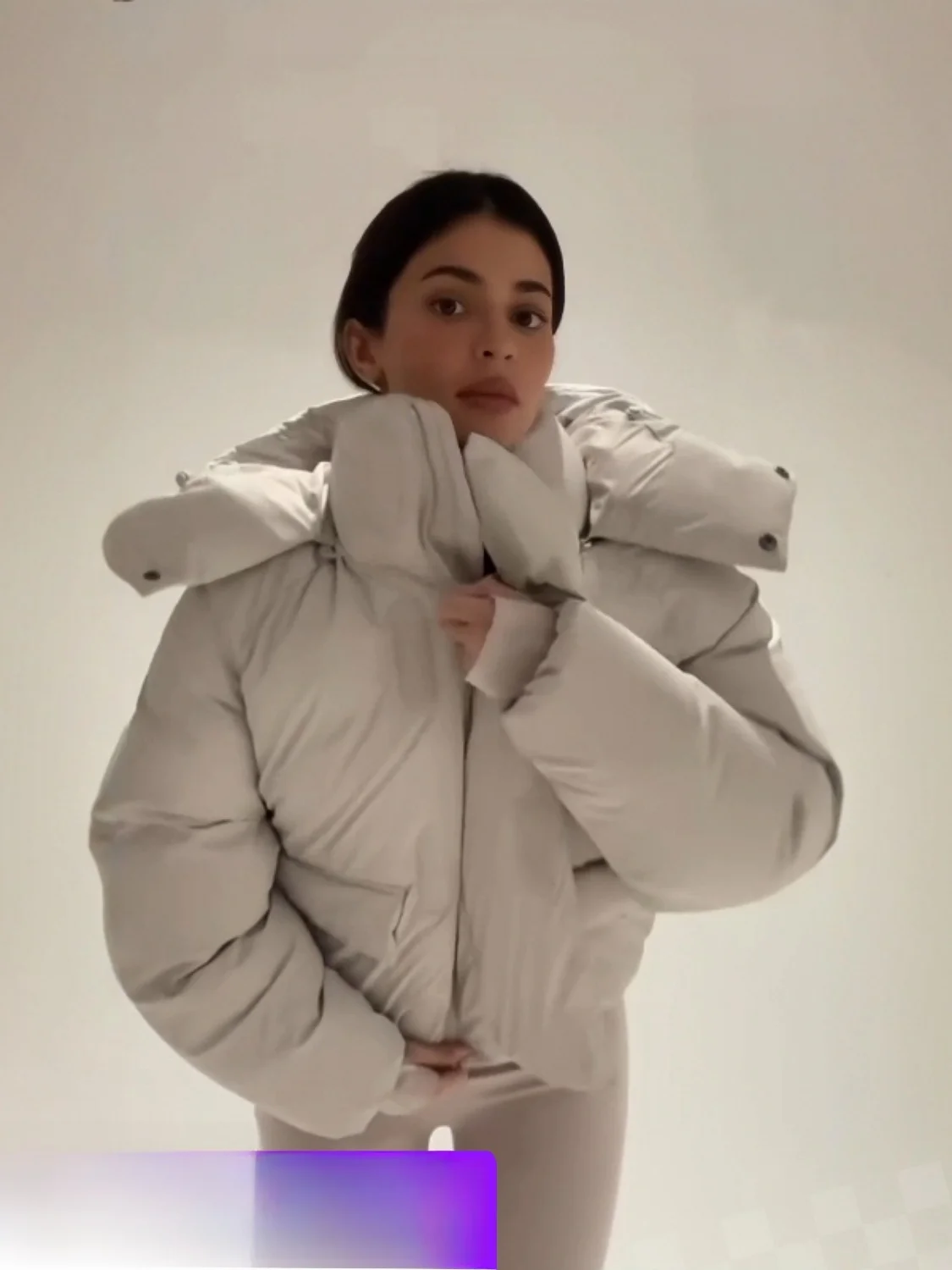 

KHY со съемным капюшоном на молнии, хлопковое пальто Jaet Thi Warm Bread Sle, уличная одежда, свободный крой, длинный све, чистый цвет