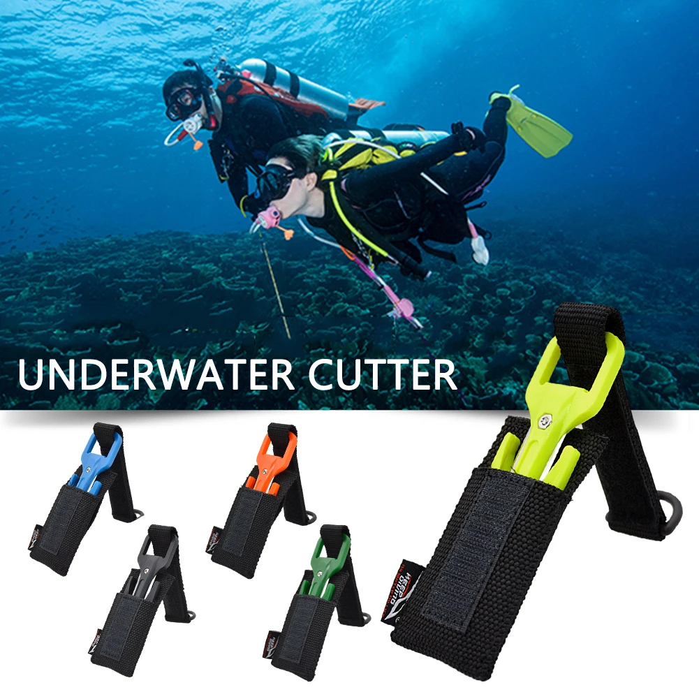 Nylon Spearfishing Secant Equipment Emergency Set Diving Cutter Line Portable Durable Wear-resistant Sharp Outdoor Accessories