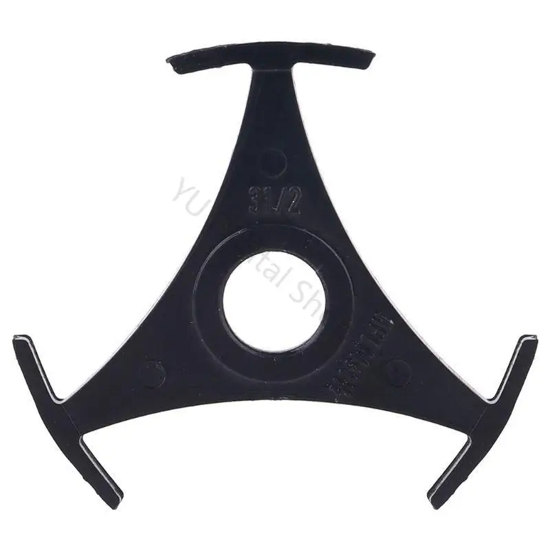 96BA 5 Teile/satz Schwarz Langlebig 7 Zoll Schallplatte Adapter Konverter Für 45RPM Plattenspieler Phonographen Zubehör Ersatz – Detail 8