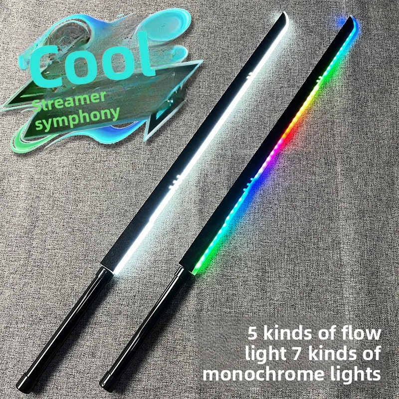 100cm/33.37in Lightsaber Cosplay Swords Weapons Model Props Game Peripherals Color Luminous Toys Party Supplies Collectible Gift