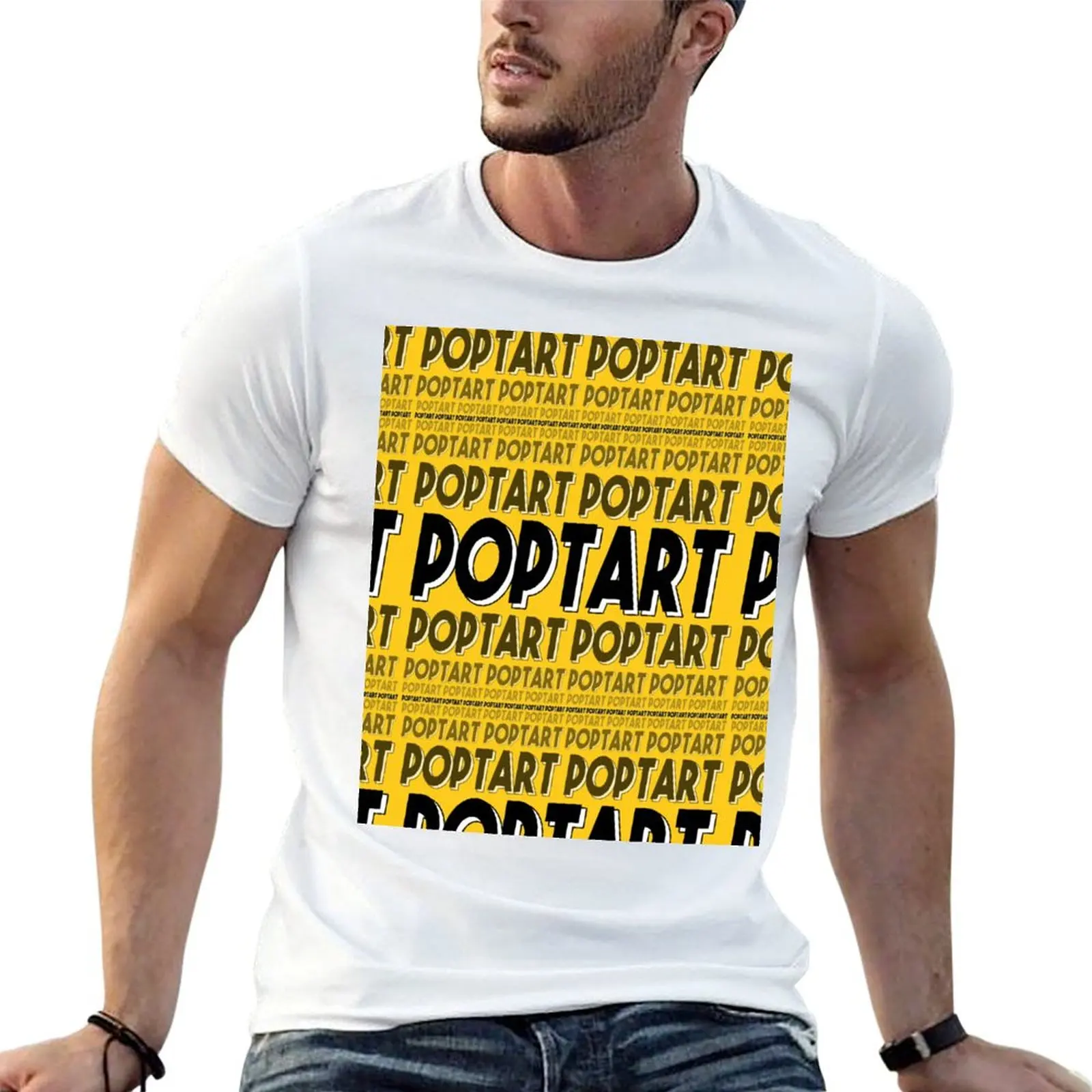 

u2 poptart T-Shirt t shirts for man graphic vintage t shirt man designer t shirts for man pack white T-shirt