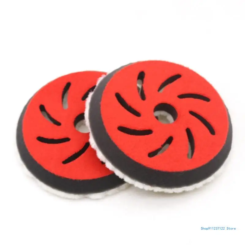 5inch/6inch Wool Polishing Pad Wool Buffing Pad for Marine and Epoxies