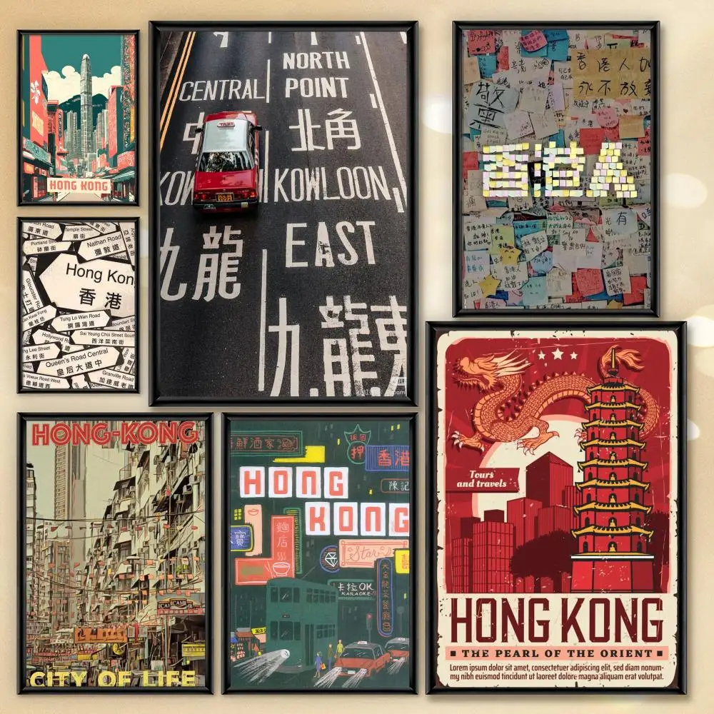 China Hong Kong Poster HD Anime tema caliente cantante/OST/película-autoadhesivo impermeable decoración del hogar