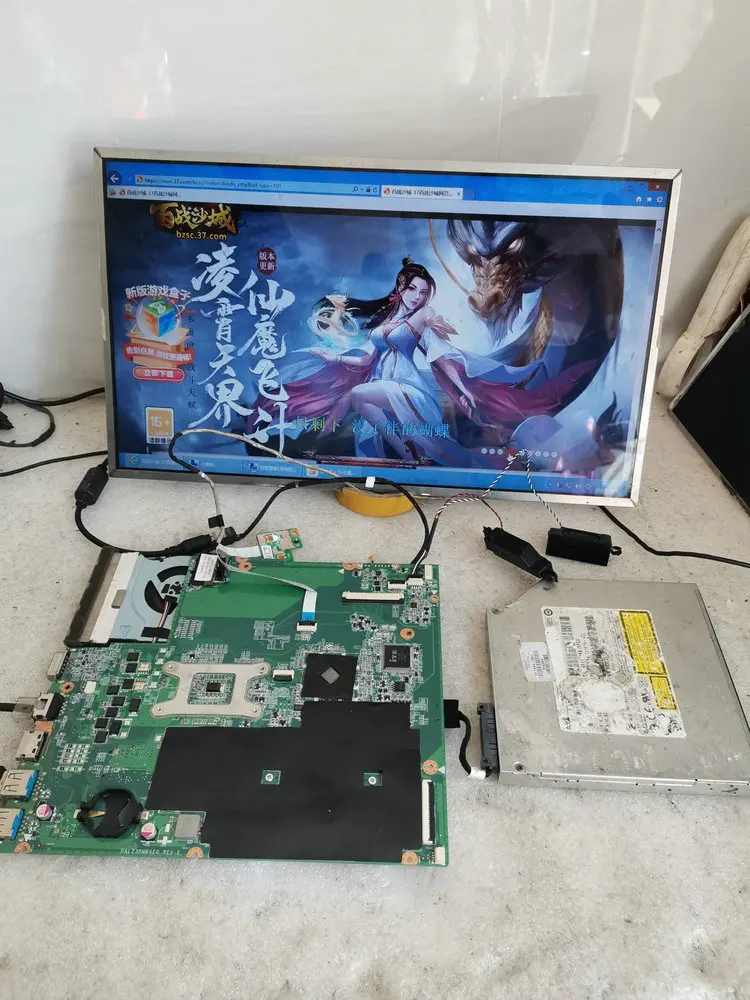 DALZ3BMB6E0 untuk Lenovo Ideapad Z585 Motherboard Laptop Z585 Soket Notebook FS1 DDR3 Gratis CPU