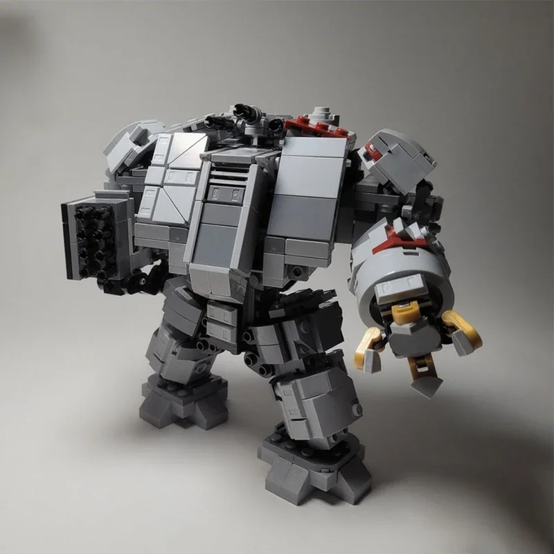 

647pcs MOC Dreadnought Grey Knights Gothic Sci-Fi Universe Building Blocks Christmas Gift Fine movements Kids Sensory integratio