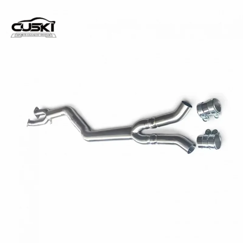 

Средняя выхлопная труба из нержавеющей стали 304 4 дюйма для BMW G80, G82, G8X, M3, M4. Автомобильная выхлопная система Автомобильные аксессуары