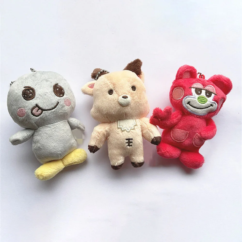 KPOP RIIZE Plush Doll Keychain Pendant Cartoon Figure Fill Doll SHOTARO WONBIN SOHEE ANTON EUNSEOK Bag Pendant Fans Collect Gift