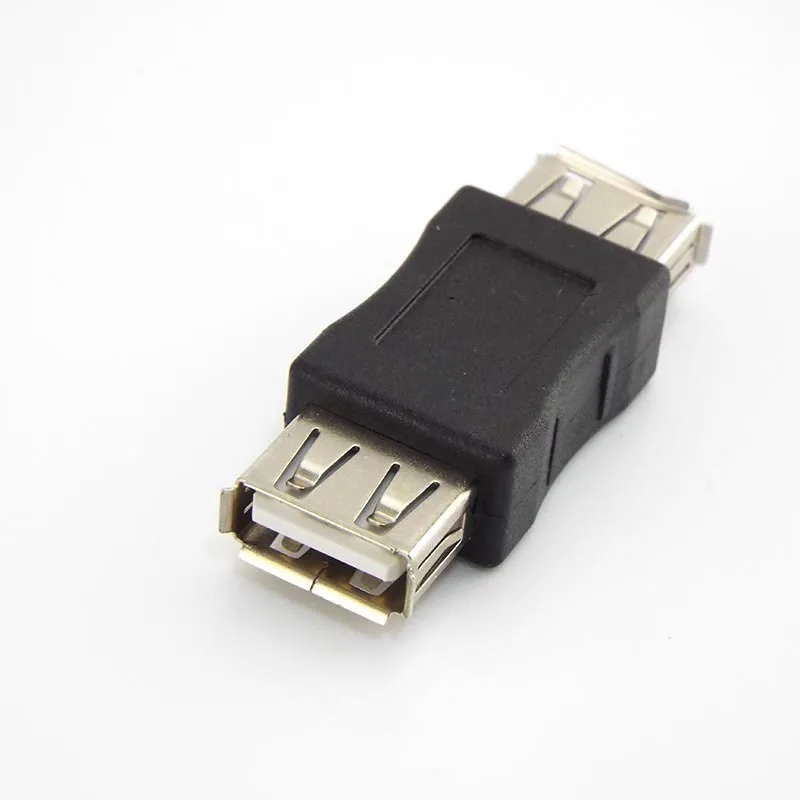 5pcs USB 2.0 Type A Female to Female Adapter Plug USB Connector Extender Cable Converter for PC Laptop L1
